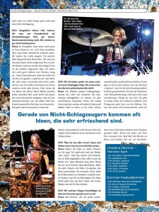 DrumHeads!! (3/2011) - Interview